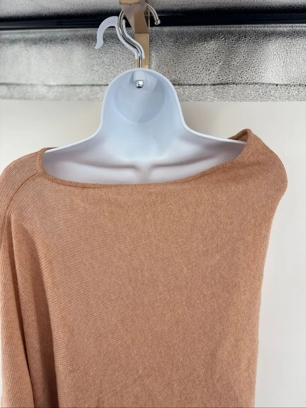 Peter Millar Texas A&M Essential Cashmere Poncho Camel NWOT